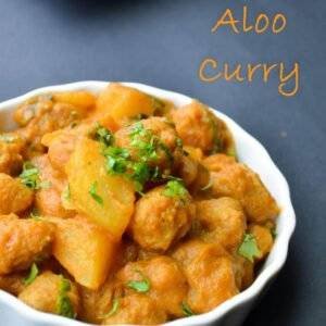 Soya Aloo Curry