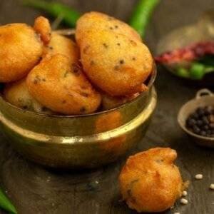 Vellai Appam (8) with Kara Chutney