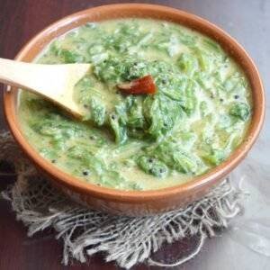 Spinach Poricha Kootu